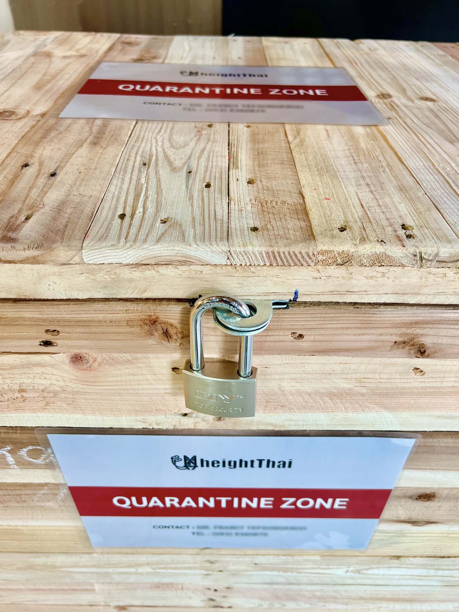 Quarantine zone equipment